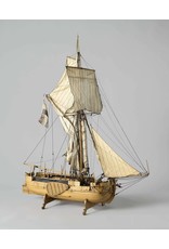 MBT Gaffel Gunboat, large model (1821) - Building Drawing Scale 1 : 50 (10.01.007)