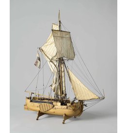 MBT 10.01.007 Gaffel kanonneerboot, groot model (1821)