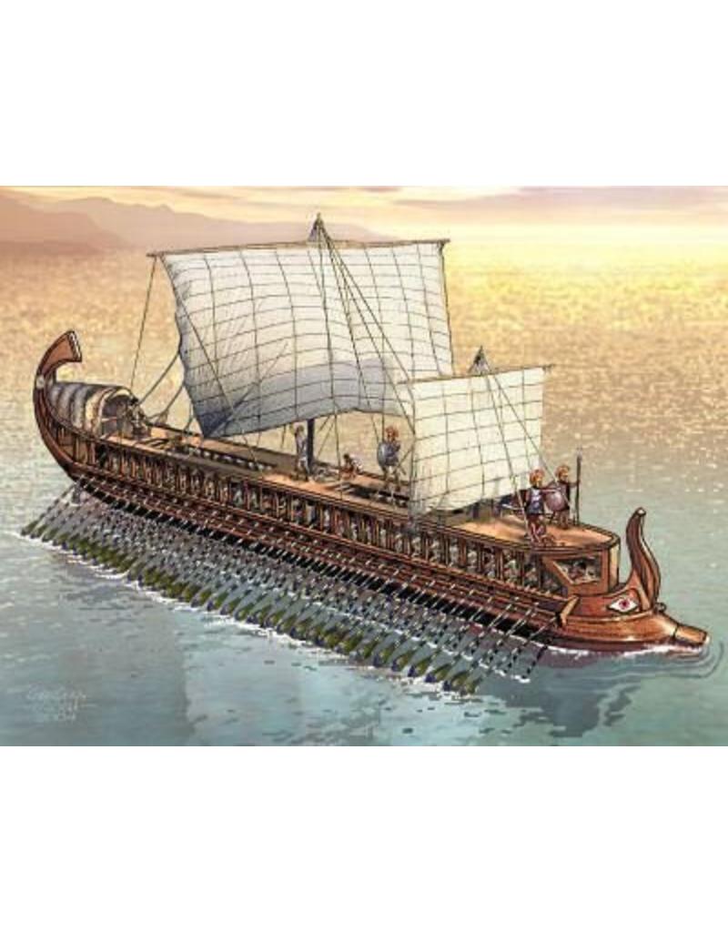 NVM 10.01.017 trireme, phönizische Kriegsschiff