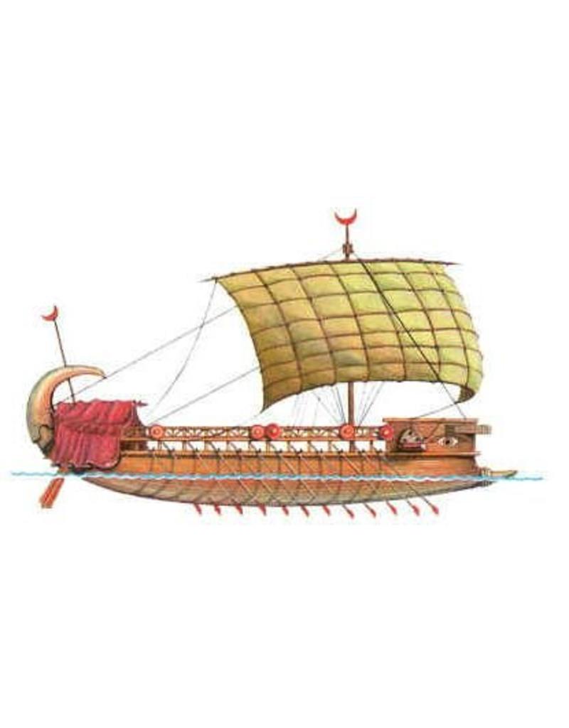 MBT Trireme, Phoenician warship - Construction Drawing Scale 1 : N/A (10.01.017)