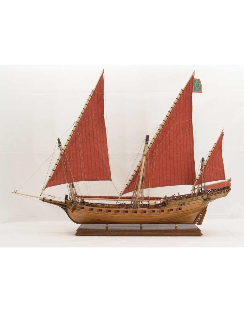 NVM 10.01.022 Noord Afrikaans zeilschip Chebec (1750 - 1786)