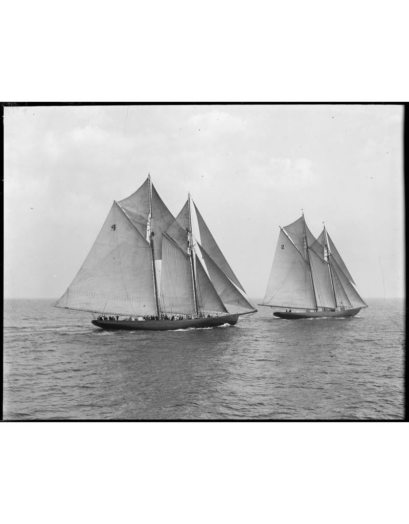MBT Gloucester fishing schooner (19th century) - Construction Drawing Scale 1 : 120 (10.03.002)