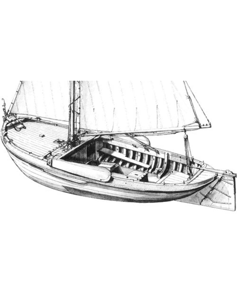 MBT Zuiderzee botter - Construction Drawing Scale 1 : 40 (10.03.003A)
