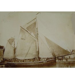 NVM 10.03.014 wooden vissloep of longline fishing (1876)