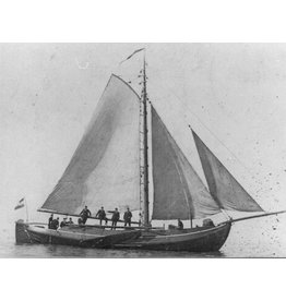 MBT North Sea botter (19th century) - Construction plan, scale 1:50 (10.03.022)