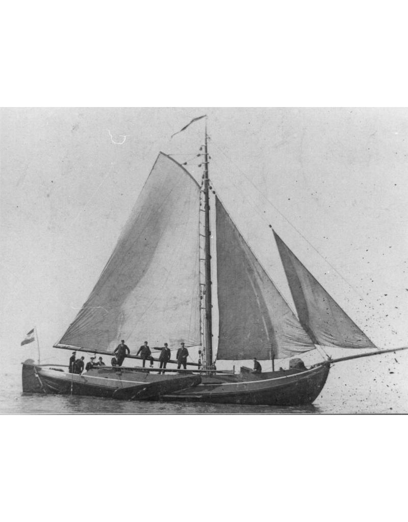 MBT North Sea botter (19th century) - Construction drawing Scale 1:50 (10.03.022)