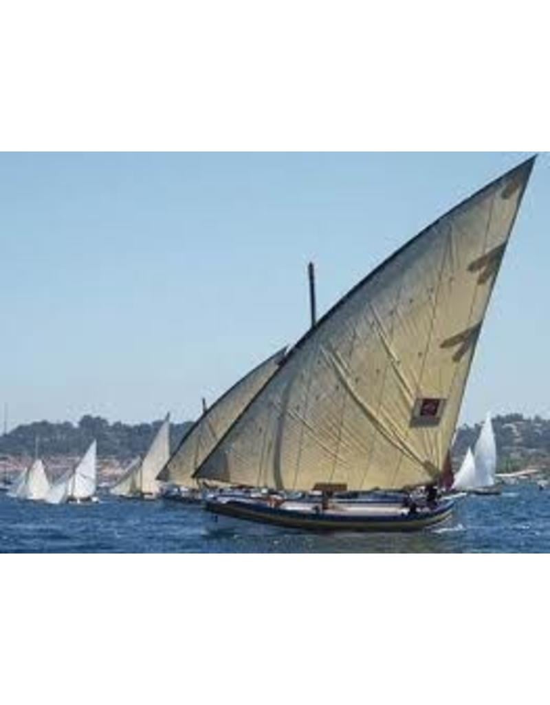 MBT Barque Catalan, fishing boat from Languedoc and Catalonia - Construction Drawing Scale 1 : 28 (10.03.037)