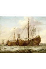 MBT Herring Buss 1598, according to specifications 1597 - Construction Drawing Scale 1 : 50 (10.03.043)