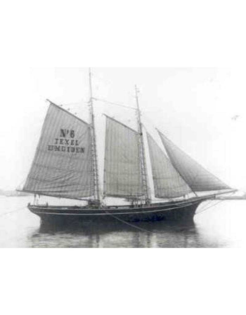 MBT Steel pilot schooner "No. 6" for the 3rd district (1921) - Construction drawing Scale 1 : 40 (10.04.004)