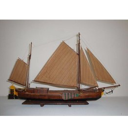 MBT 10.05.005 overboordige houten Rijnaak (19e eeuw)