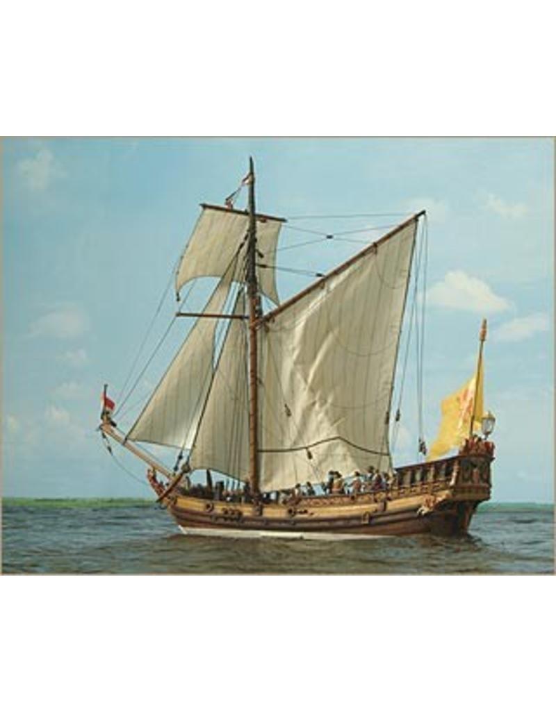 MBT 17th-century States Yacht - Construction Drawing Scale 1 : 40 (10.06.022)