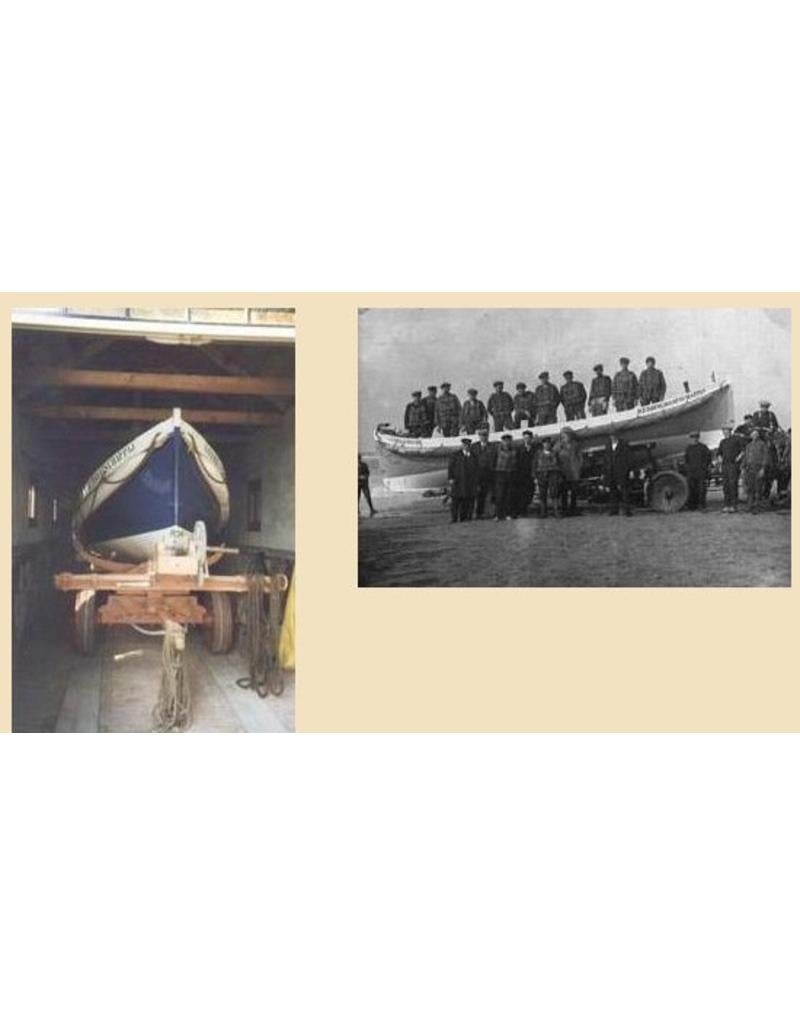 MBT NZHRM rowing lifeboat "No. 6" - Noordwijk Station - Construction Drawing Scale 1 : 10 (10.07.022)