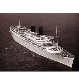 MBT Passagiersschip ms "Willem Ruys"; (1939/1947) - Kon.Rott.Lloyd - Bouwtekening Schaal 1 : 200 (10.10.002)