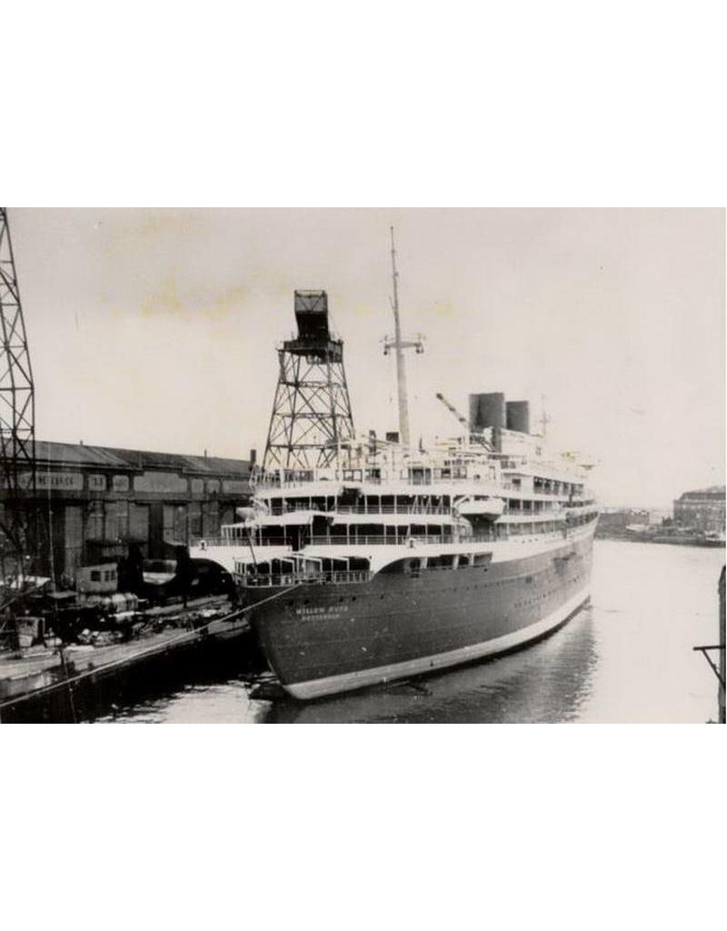 MBT Passenger ship MS "Willem Ruys"; (1939/1947) - Kon.Rott.Lloyd - Construction drawing Scale 1 : 200 (10.10.002)