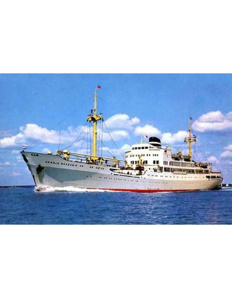 MBT 10.10.011/A pass.schip ms "Oranje Nassau", "Prins der Nederlanden" (1957) KNSM