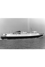 MBT Ferry ms "Koningin Wilhelmina" (1960) - Mij. Zeeland - Construction Drawing Scale 1 : 500 (10.10.015)