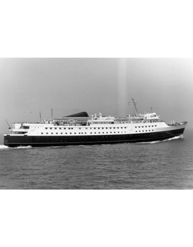 MBT Ferry ms "Koningin Wilhelmina" (1960) - Mij. Zeeland - Construction Drawing Scale 1 : 500 (10.10.015)