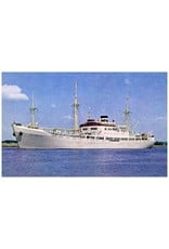 MBT 10.10.020/A vracht-pass.schip ms "Willemstad" (1950) - KNSM; ex "Socrates" (1938)