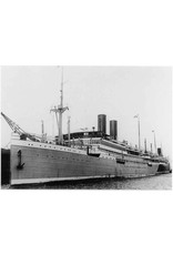 MBT Passenger ship SS "Sibajak" (1928) - Rotterdam Lloyd - Construction drawing Scale 1:500 (10.10.106)