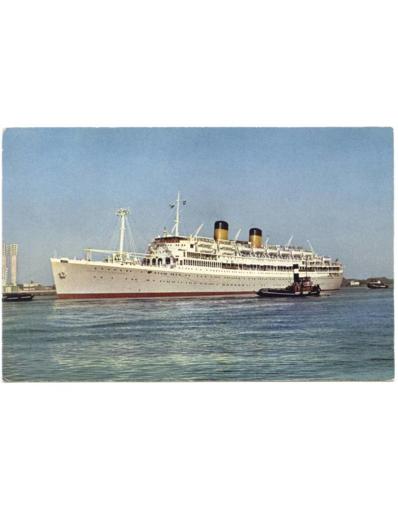 MBT Passenger ship MS "Johan van Oldenbarneveld" (1928) - SMN; "Marnix van St. Aldegonde" - Construction drawing Scale 1:500 (10.10.108)