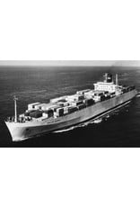 MBT Container ship ms "Nedlloyd Houtman" (1977) - Nedlloyd; "NL Hoorn" - Construction Drawing Scale 1 : 500 (10.10.114)