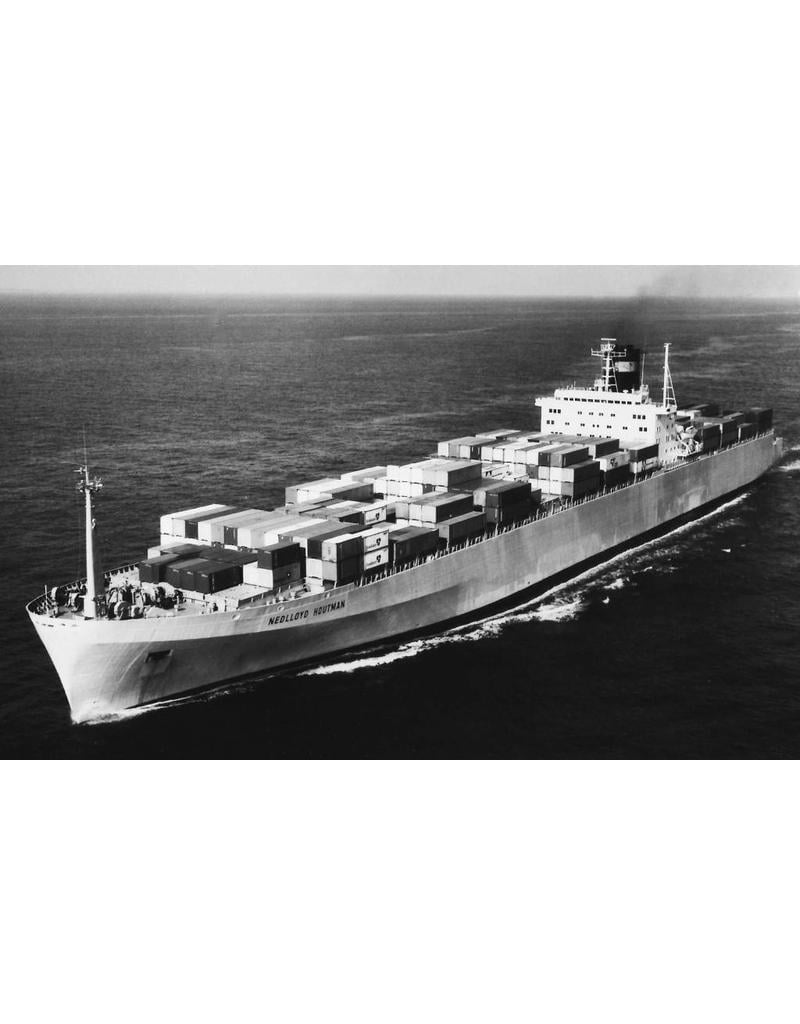 MBT Container ship ms "Nedlloyd Houtman" (1977) - Nedlloyd; "NL Hoorn" - Construction Drawing Scale 1 : 500 (10.10.114)