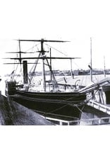 MBT Wheel steamer SS "Sirius" (1837) - St. George Steam Packet Co. - Construction plan, scale 1:50 (10.10.117)