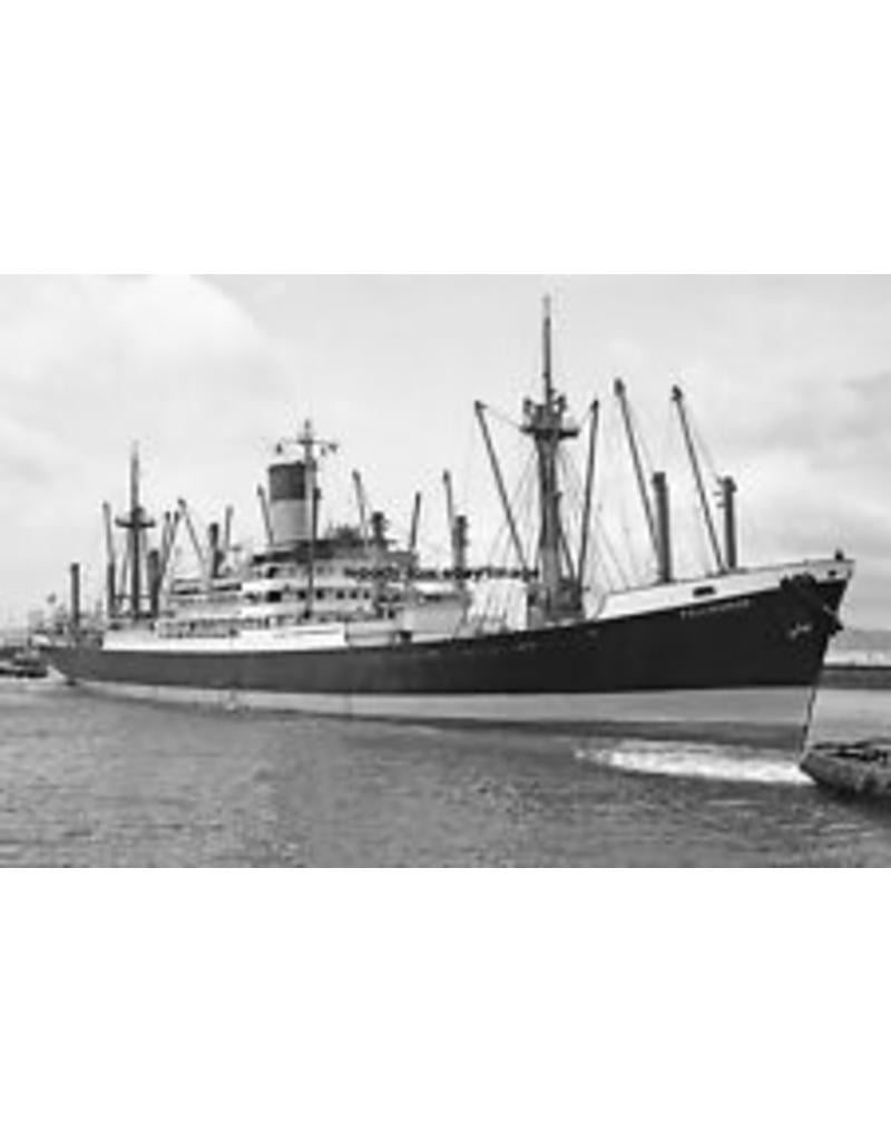 MBT Cargo ship ms "Polydorus" (1952) - Ned. Stoomvaart Mij Oceaan - Construction Drawing Scale 1 : 136 (10.10.126)