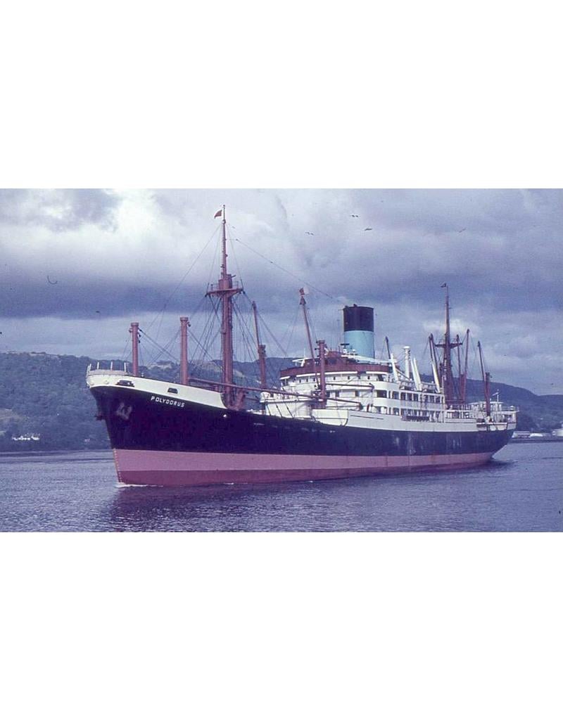 MBT Cargo ship ms "Polydorus" (1952) - Ned. Stoomvaart Mij Oceaan - Construction Drawing Scale 1 : 136 (10.10.126)
