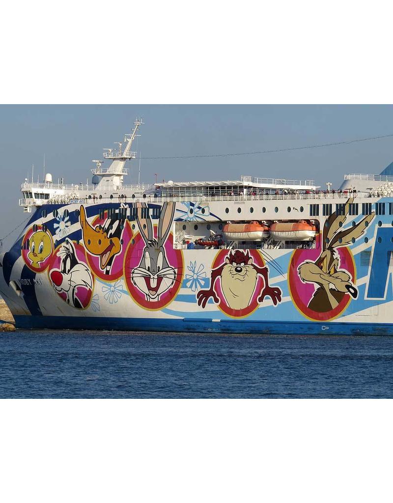 MBT Fast Cruise Ferry ms Moby Aki (2005) - Moby Lines - Construction Plan Scale 1:100 (10.10.142)