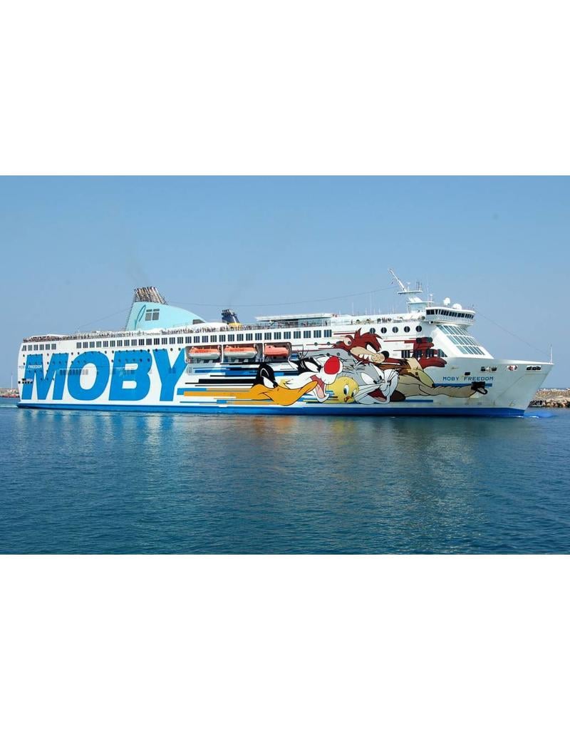 MBT Fast Cruise Ferry ms Moby Aki (2005) - Moby Lines - Construction Plan Scale 1:100 (10.10.142)