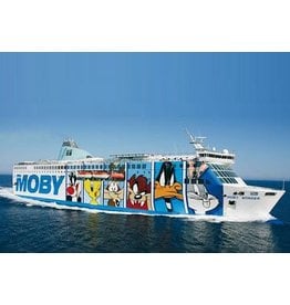 MBT Fast Cruise Ferry Moby Wonder (2001) - Moby Lines - Construction plan Scale 1 : 100 (10.10.143)