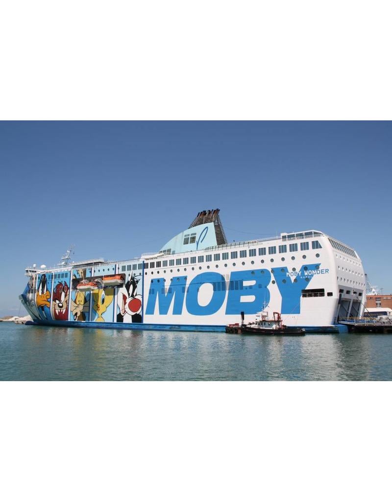 MBT Fast Cruise Ferry Moby Wonder (2001) - Moby Lines - Construction plan Scale 1:100 (10.10.143)
