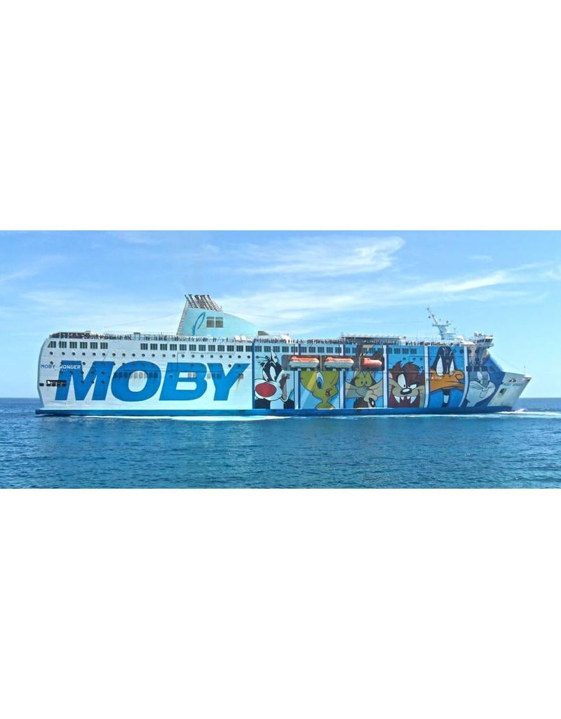 MBT Fast Cruise Ferry Moby Wonder (2001) - Moby Lines - Construction plan Scale 1:100 (10.10.143)