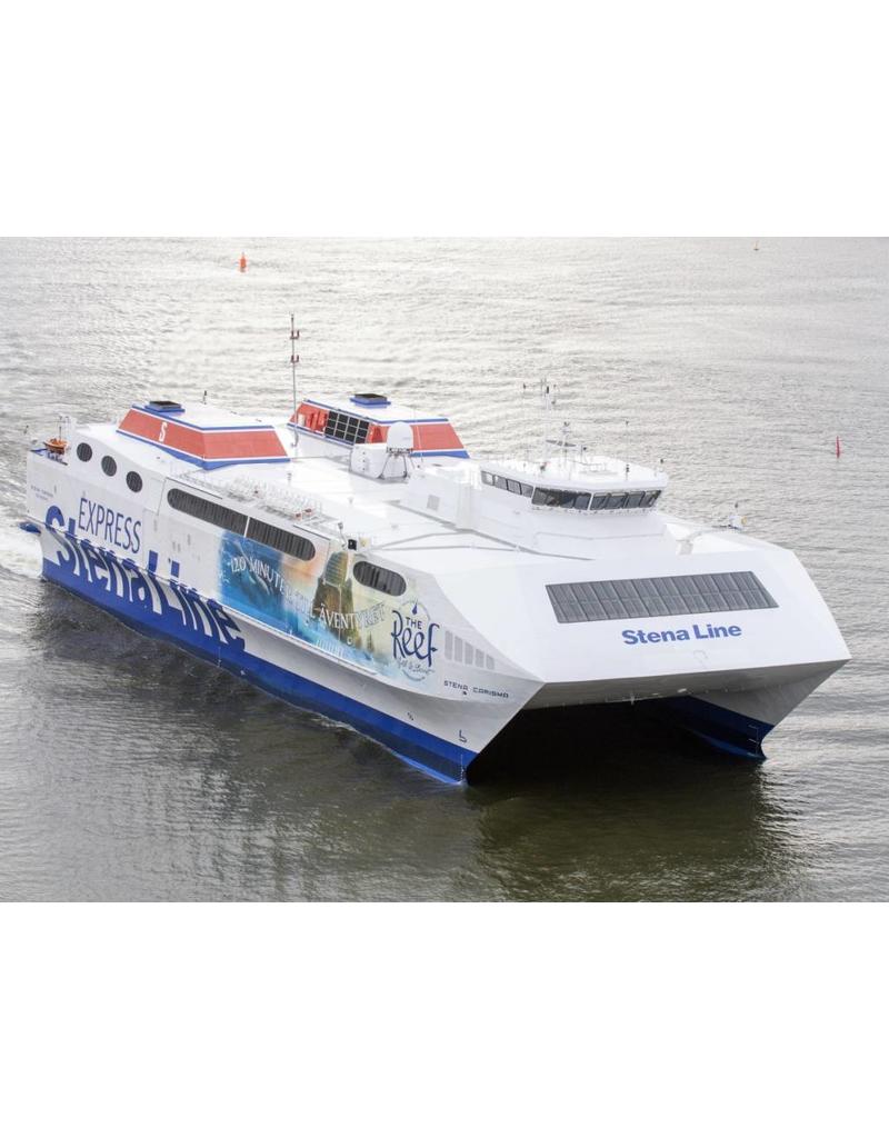 MBT Catamaran ferry MS Stena Carisma (1997) - Stena Line - Construction plan Scale 1:100 (10.10.159)