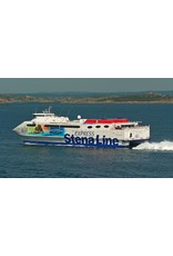 MBT Catamaran ferry MS Stena Carisma (1997) - Stena Line - Construction plan Scale 1:100 (10.10.159)