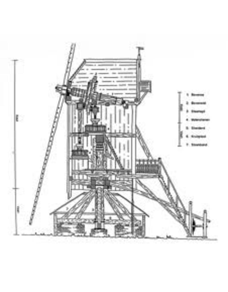 NVM 30.06.013 standaardmolen (opengewerkt model)