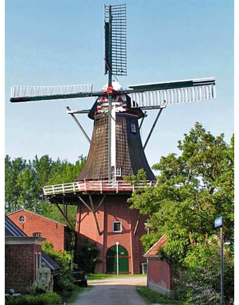 NVM 30.06.028 CD Stellingmolen "Die Schwalbe" zu Zuurdijk (gem.Leens, Groningen)