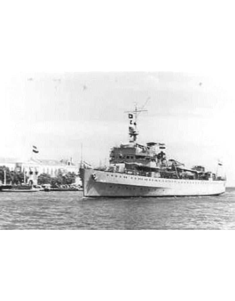 MBT HrMs minelayer "Willem van der Zaan" (1938) - Construction drawing Scale 1:200 (10.11.003)