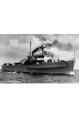 MBT HrMs minelayer "Willem van der Zaan" (1938) - Construction drawing Scale 1:200 (10.11.003)