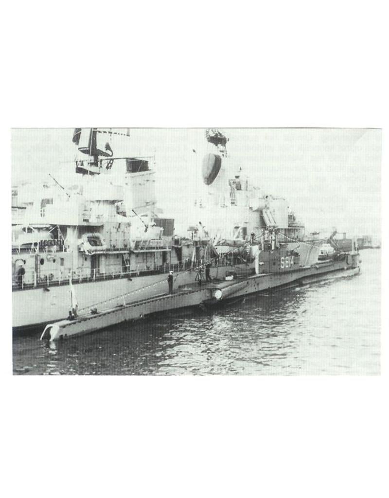 MBT HrMs submarine "Zwaardvis" (1943) - Construction Drawing Scale 1 : 200 (10.11.005)