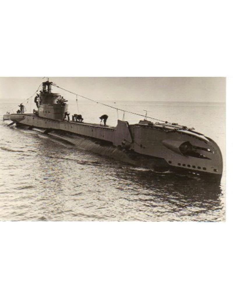 MBT HrMs submarine "Zwaardvis" (1943) - Construction Drawing Scale 1 : 200 (10.11.005)