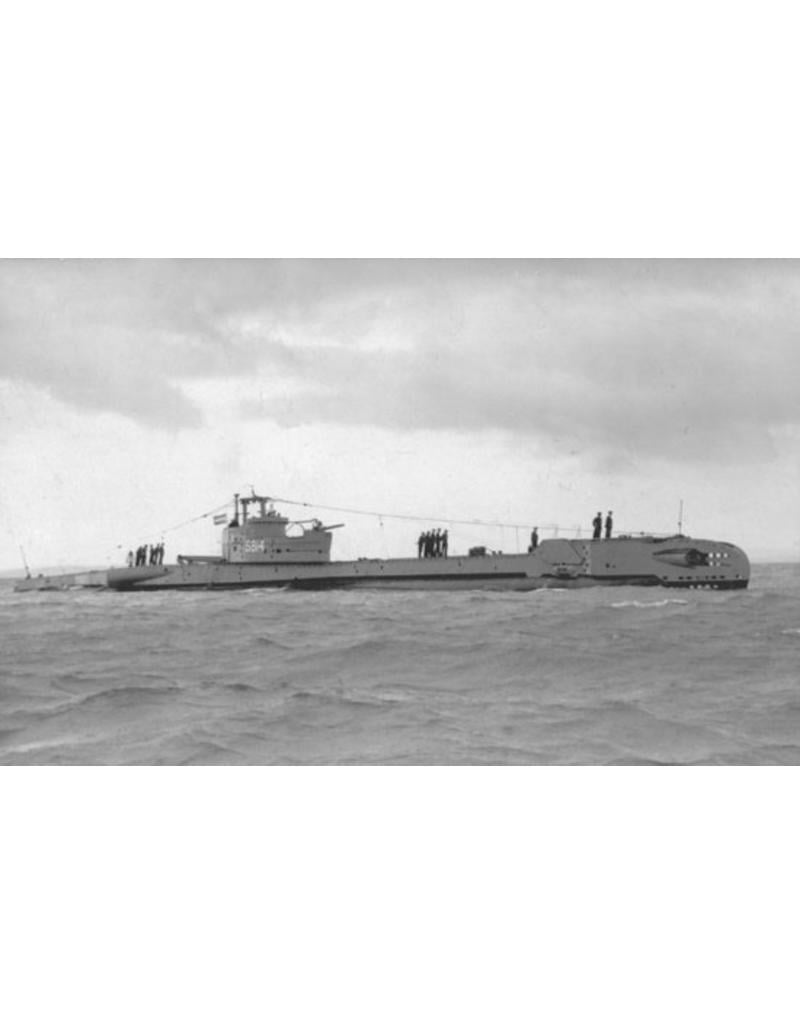 MBT HrMs submarine "Zwaardvis" (1943) - Construction Drawing Scale 1 : 200 (10.11.005)