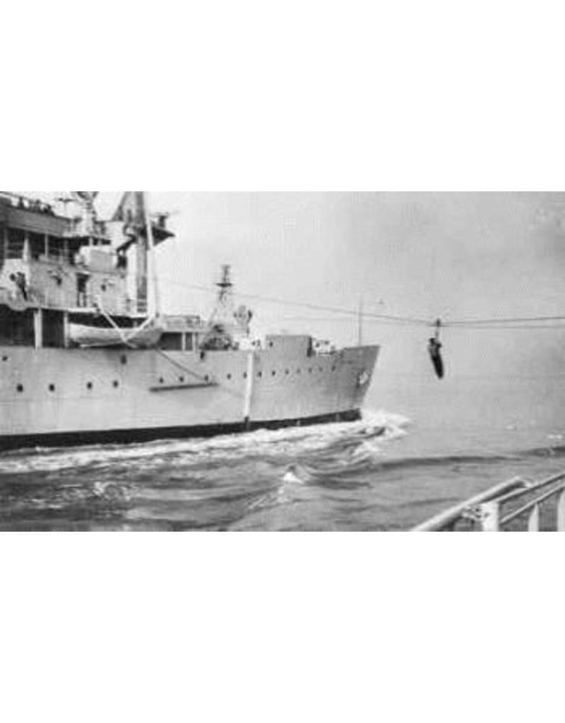 MBT HrMs cruiser "De Ruyter" (1953) (formerly "De Zeven Provincien" (1939)) - Construction plan, scale 1:250 (10.11.007)