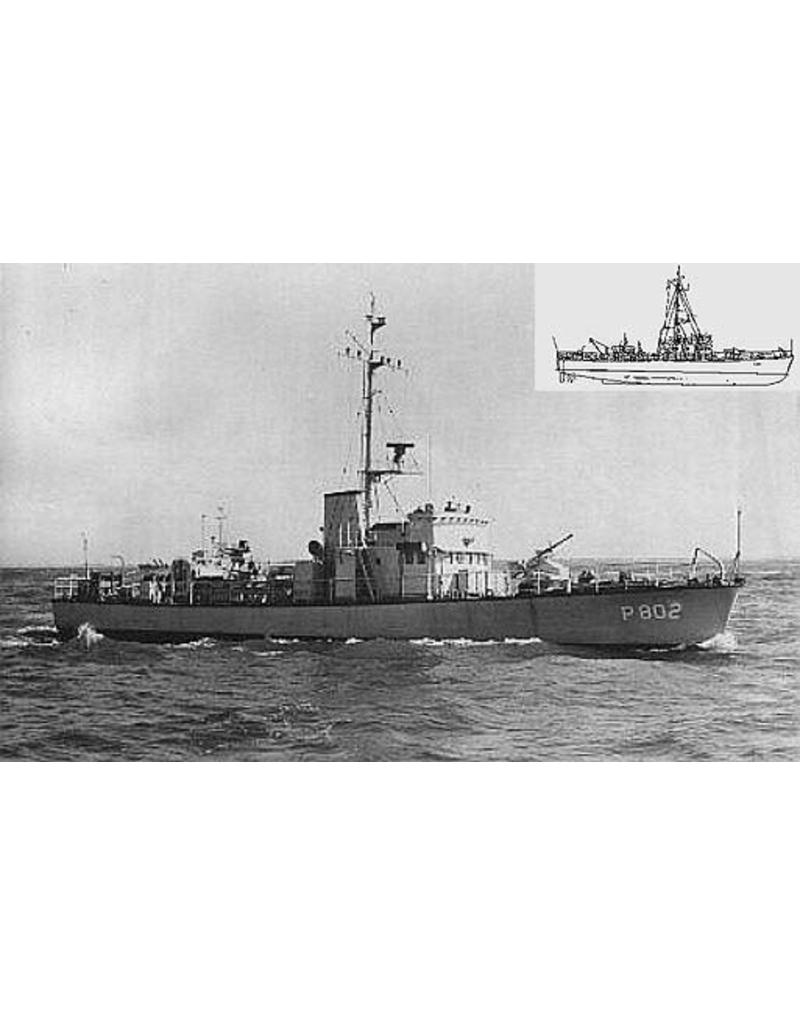 MBT 10.11.018 HrMs patrouillevaartuigen Balderklasse P802-P806 (1954/55)