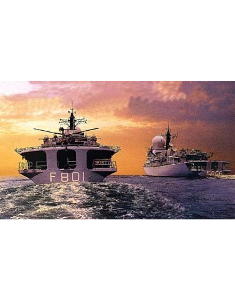MBT HrMs guided-missile frigates "De Ruyter" F806 (1976), "Tromp" F801 (1975) - Construction plan Scale 1 : 100 (10.11.022)