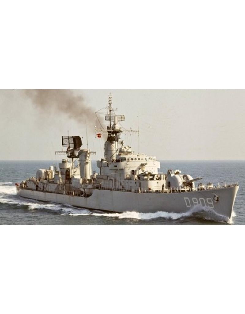 MBT A-Zerstörer "Holland"-Klasse (1954/55); "Holland", "Zeeland", "Noord Brabant", "Gelderland" - Konstruktionszeichnung Maßstab 1 : 100 (10.11.025)