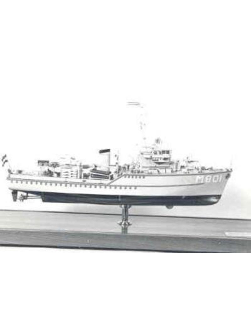 MBT HrMs coastal minesweepers "Dokkum" class (1955/57) - Construction drawing Scale 1 : 50 (10.11.032)