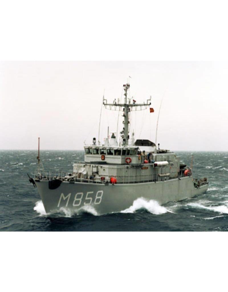 MBT HrMs Alkmaar-class minesweepers (1983/89) - Construction drawing Scale 1:100 (10.11.033/A)