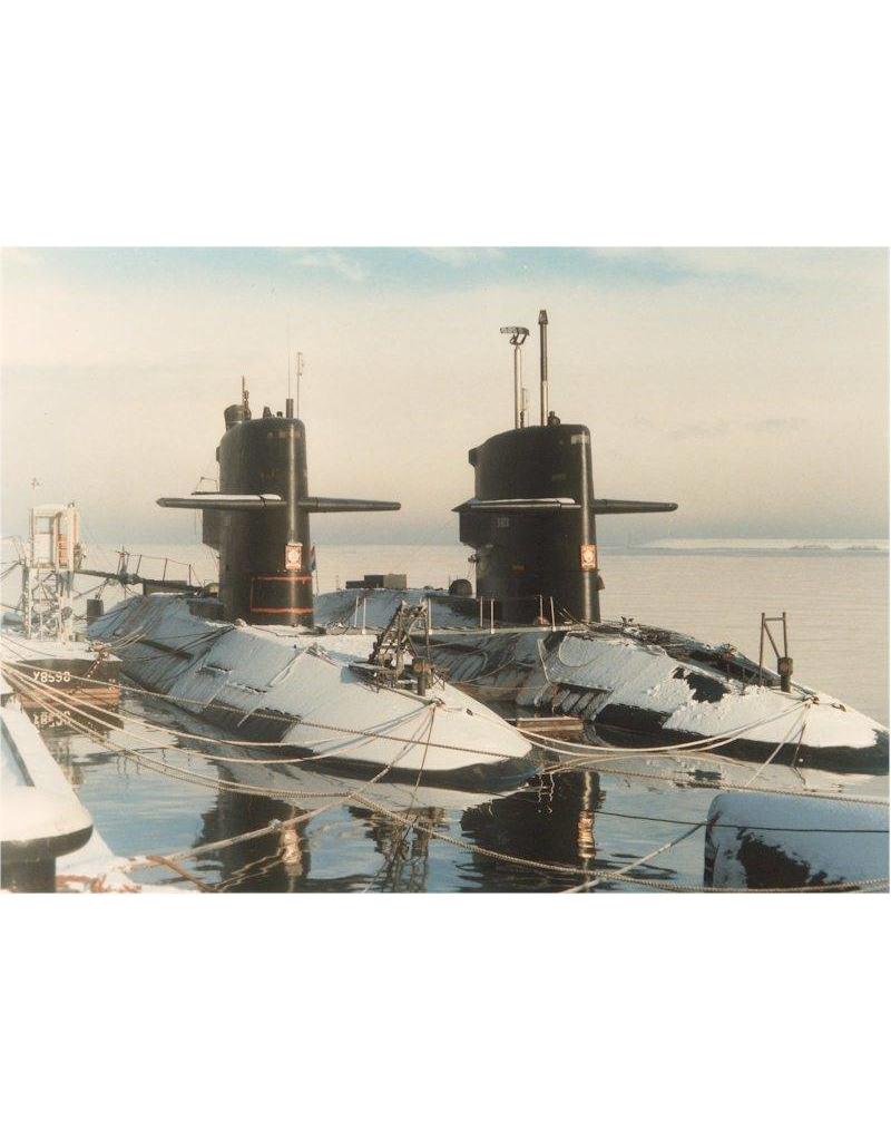 MBT HrMs submarines "Zwaardvis" S806, "Tijgerhaai" S807 (1972) - Construction drawing Scale 1:50 (10.11.040)